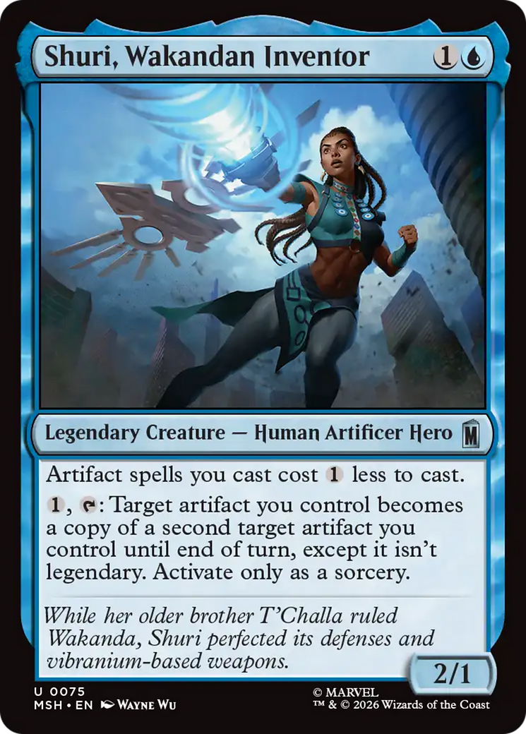 Shuri, Wakandan Inventor [Marvel Super Heroes] | Red Claw Gaming