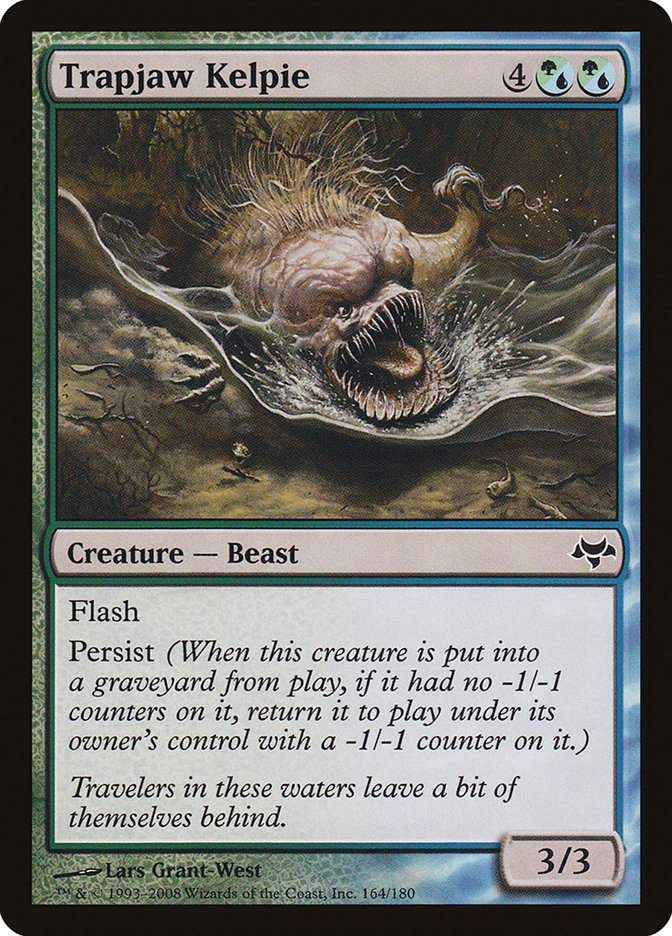 Trapjaw Kelpie [Eventide] MTG Single Magic: The Gathering | Red Claw Gaming