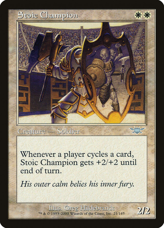 Stoic Champion [Legions] MTG Single Magic: The Gathering | Red Claw Gaming