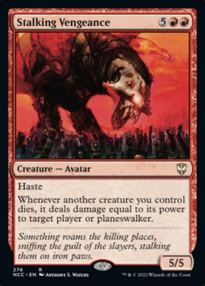 Stalking Vengeance [Streets of New Capenna Commander] MTG Single Magic: The Gathering | Red Claw Gaming