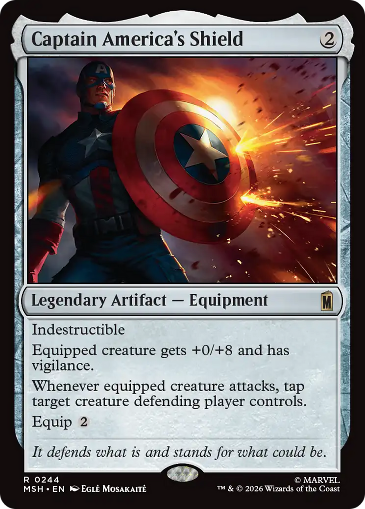 Captain America's Shield [Marvel Super Heroes] | Red Claw Gaming