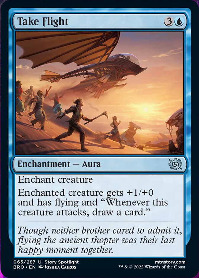 Take Flight [The Brothers' War] MTG Single Magic: The Gathering | Red Claw Gaming