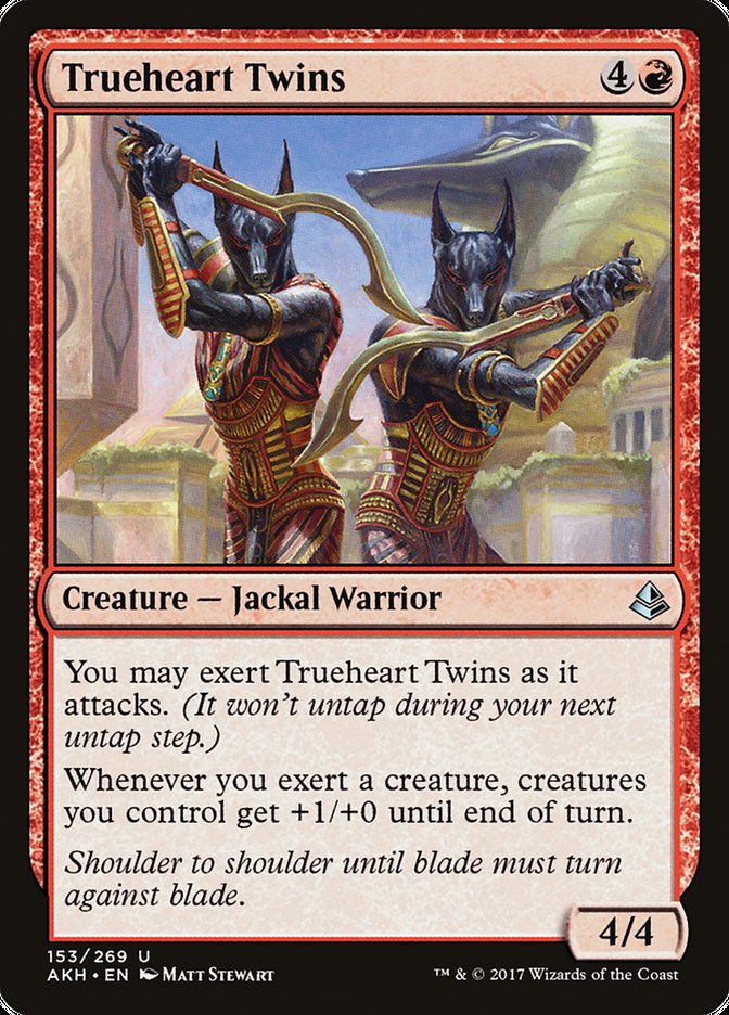Trueheart Twins [Amonkhet] MTG Single Magic: The Gathering | Red Claw Gaming