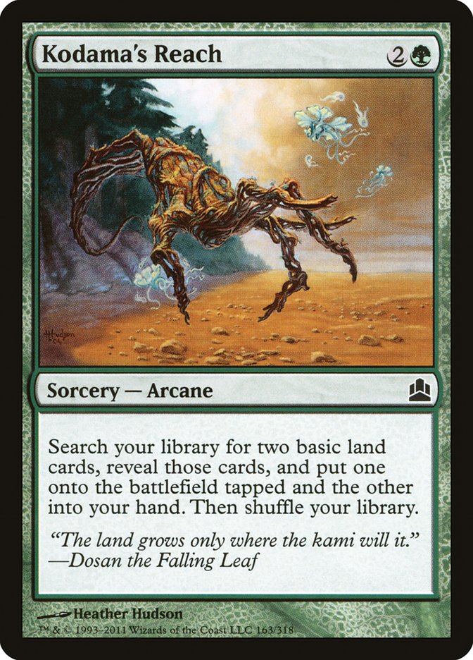 Kodama's Reach [Commander 2011] MTG Single Magic: The Gathering | Red Claw Gaming