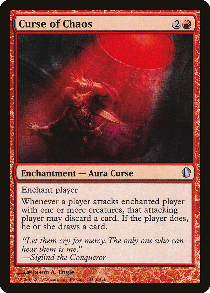 Curse of Chaos [Commander 2013] MTG Single Magic: The Gathering | Red Claw Gaming