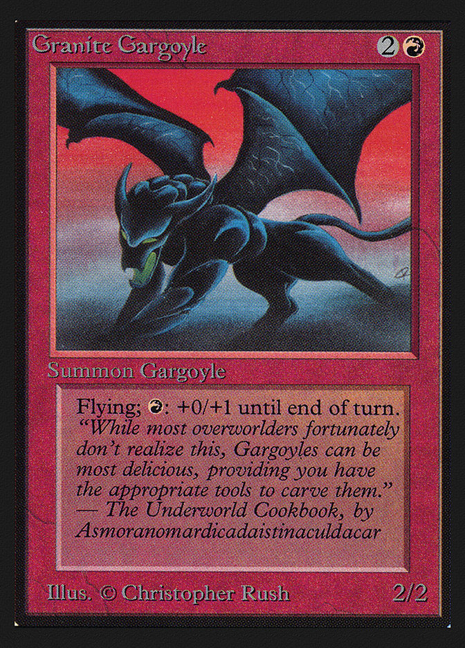 Granite Gargoyle [International Collectors' Edition] MTG Single Magic: The Gathering | Red Claw Gaming