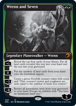 Wrenn and Seven [Innistrad: Double Feature] MTG Single Magic: The Gathering | Red Claw Gaming