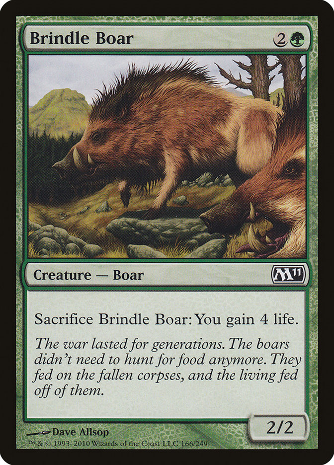 Brindle Boar [Magic 2011] MTG Single Magic: The Gathering | Red Claw Gaming