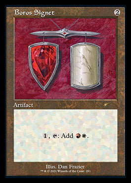 Boros Signet (Retro) [Secret Lair Drop Series] MTG Single Magic: The Gathering | Red Claw Gaming