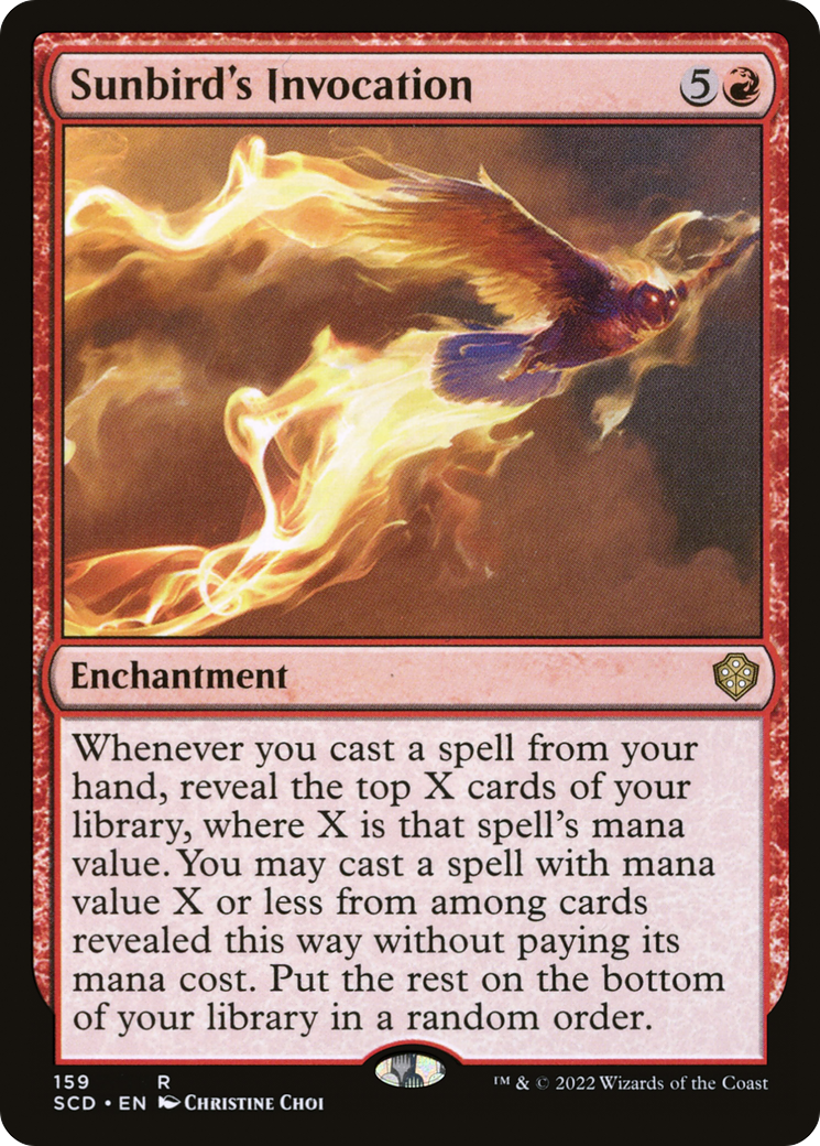 Sunbird's Invocation [Starter Commander Decks] MTG Single Magic: The Gathering | Red Claw Gaming
