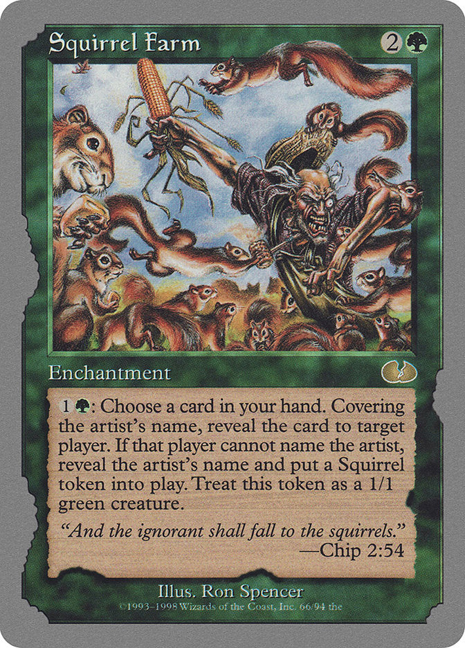 Squirrel Farm [Unglued] MTG Single Magic: The Gathering | Red Claw Gaming