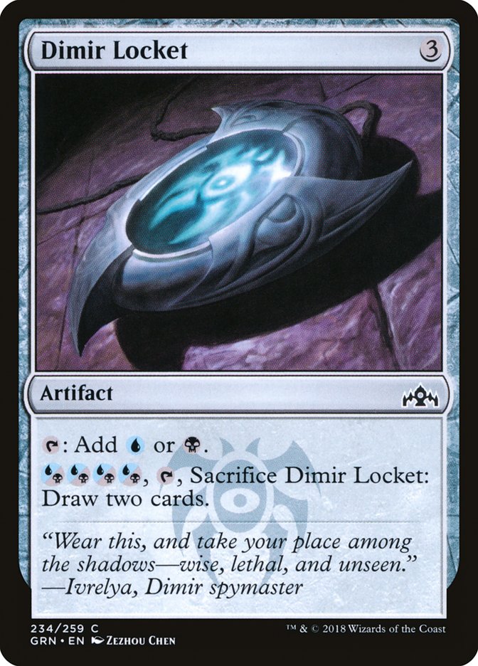 Dimir Locket [Guilds of Ravnica] MTG Single Magic: The Gathering | Red Claw Gaming