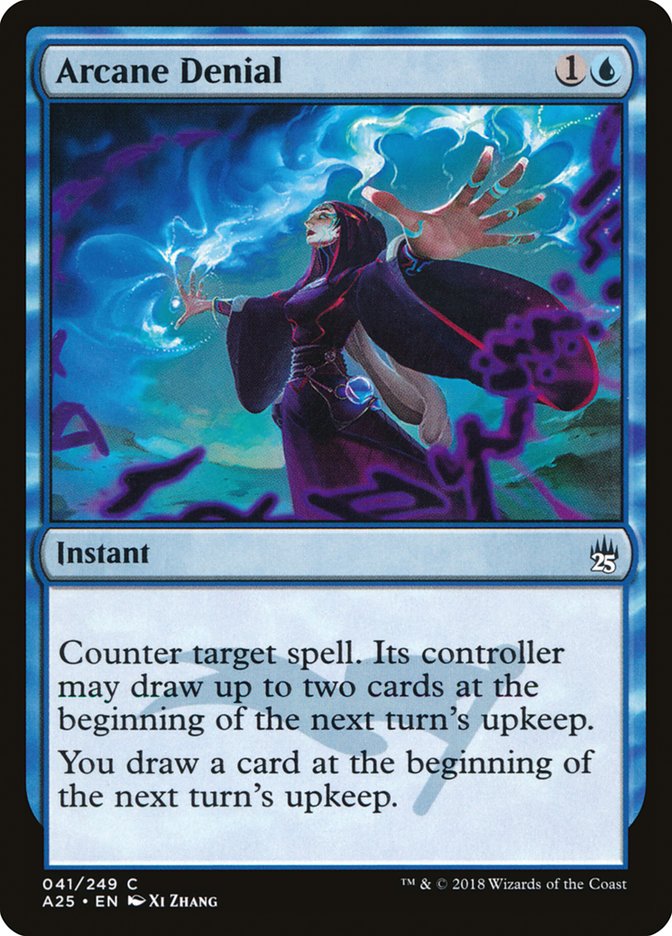 Arcane Denial [Masters 25] MTG Single Magic: The Gathering | Red Claw Gaming