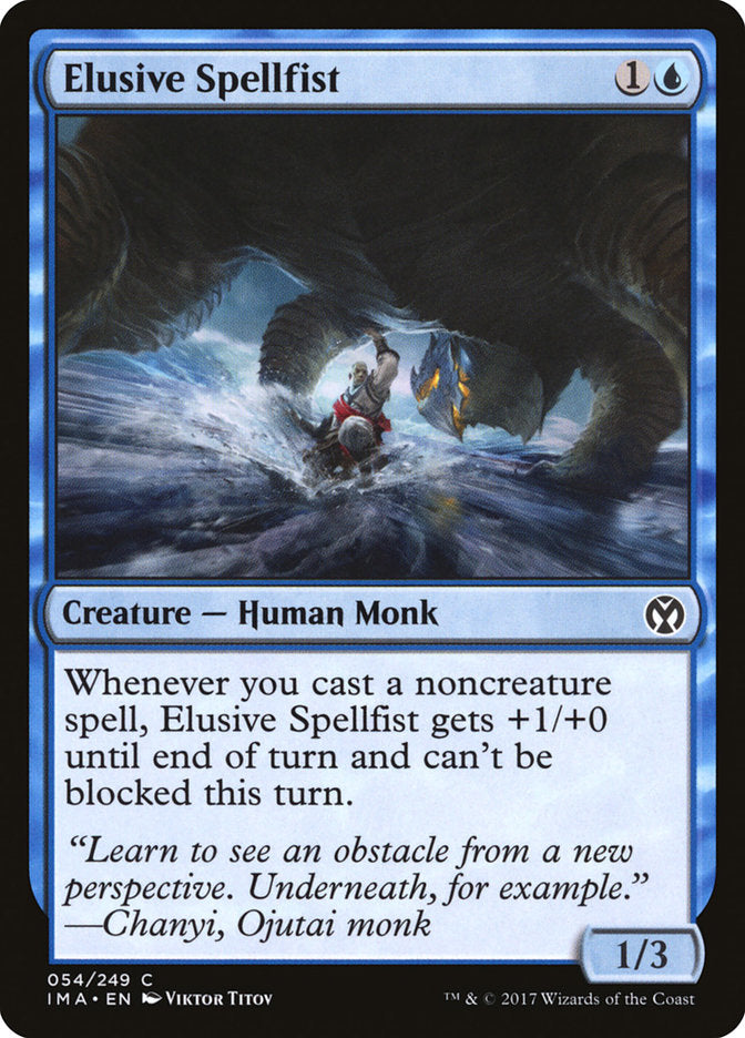 Elusive Spellfist [Iconic Masters] MTG Single Magic: The Gathering | Red Claw Gaming