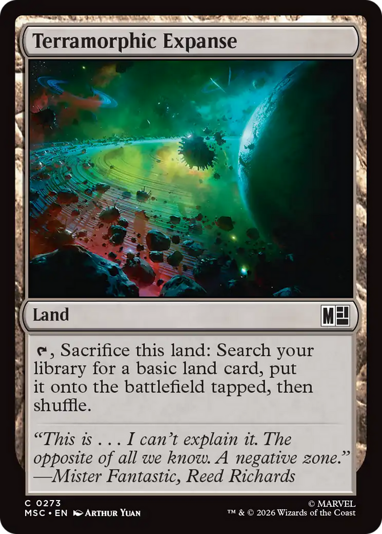 Terramorphic Expanse (0273) [Marvel Super Heroes Commander] | Red Claw Gaming