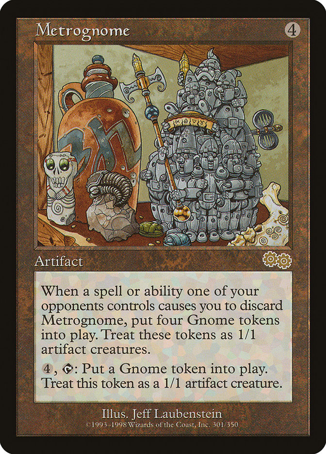 Metrognome [Urza's Saga] MTG Single Magic: The Gathering | Red Claw Gaming