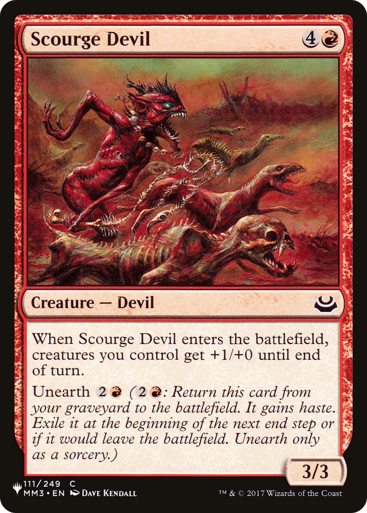 Scourge Devil [The List] MTG Single Magic: The Gathering | Red Claw Gaming