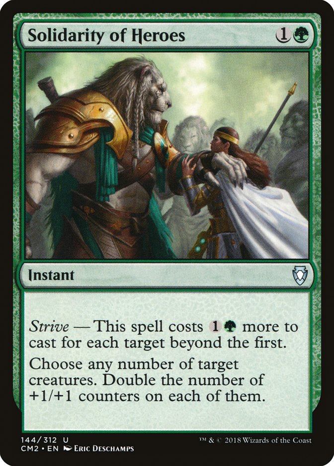 Solidarity of Heroes [Commander Anthology Volume II] MTG Single Magic: The Gathering | Red Claw Gaming