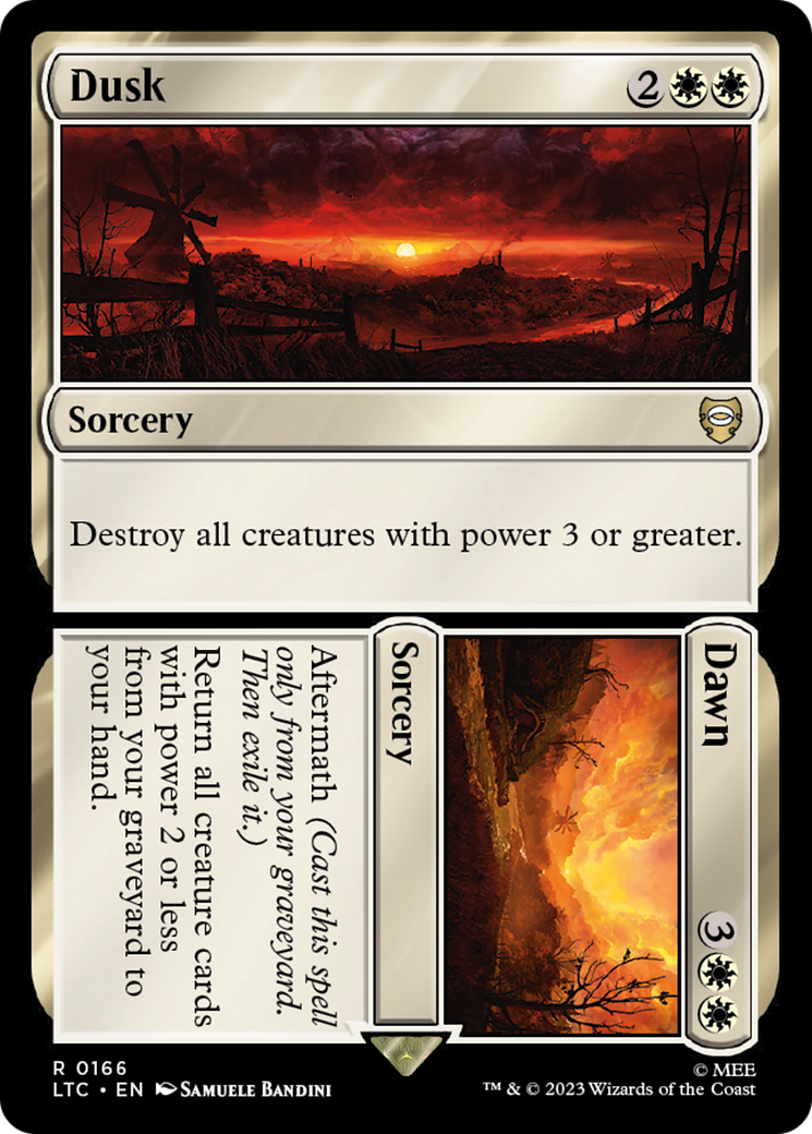 Dusk // Dawn [The Lord of the Rings: Tales of Middle-Earth Commander] MTG Single Magic: The Gathering | Red Claw Gaming