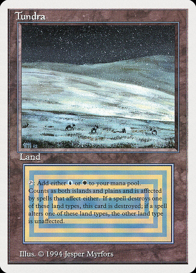 Tundra [Summer Magic / Edgar] MTG Single Magic: The Gathering | Red Claw Gaming