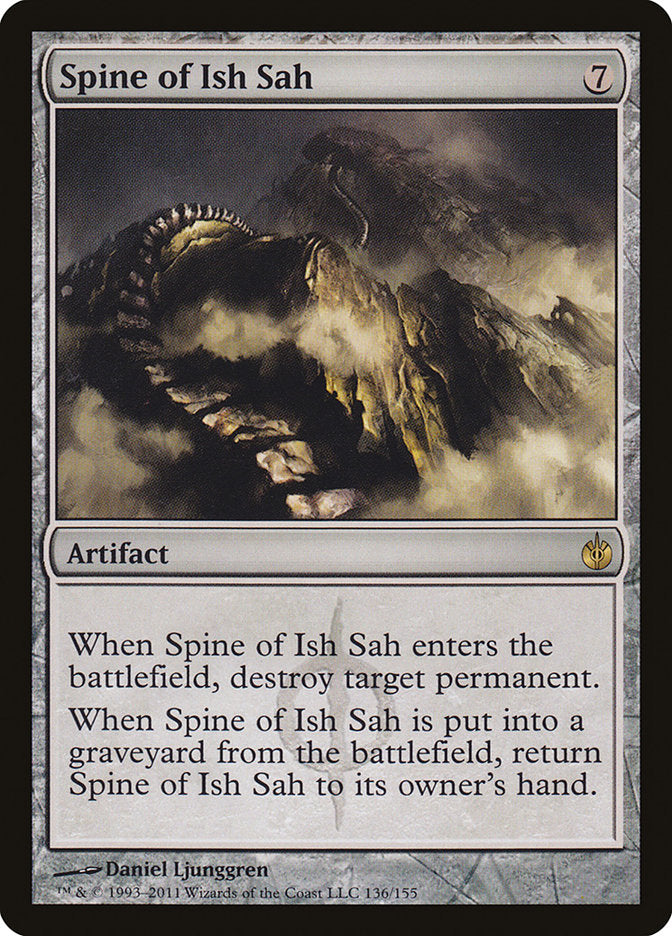 Spine of Ish Sah [Mirrodin Besieged] MTG Single Magic: The Gathering | Red Claw Gaming