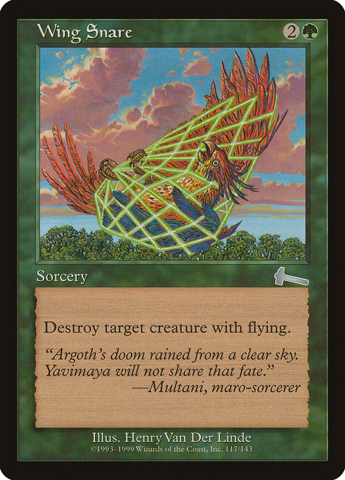 Wing Snare [Urza's Legacy] MTG Single Magic: The Gathering | Red Claw Gaming