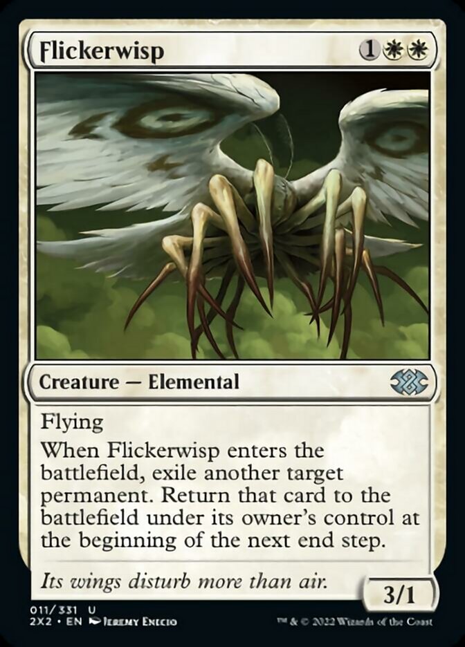Flickerwisp [Double Masters 2022] MTG Single Magic: The Gathering    | Red Claw Gaming