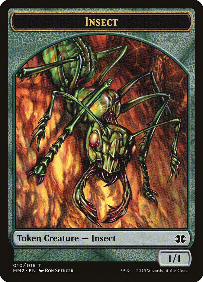 Insect Token [Modern Masters 2015 Tokens] MTG Single Magic: The Gathering | Red Claw Gaming