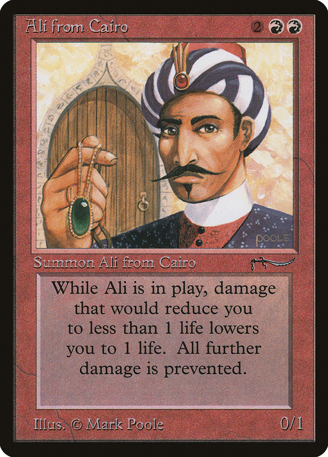 Ali from Cairo [Arabian Nights] MTG Single Magic: The Gathering | Red Claw Gaming