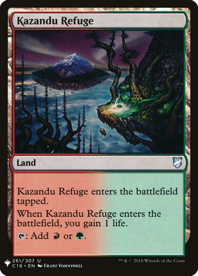 Kazandu Refuge [Mystery Booster] MTG Single Magic: The Gathering | Red Claw Gaming