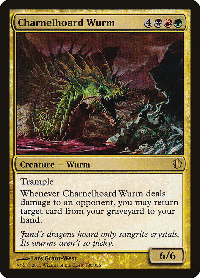 Charnelhoard Wurm [Commander 2013] MTG Single Magic: The Gathering | Red Claw Gaming
