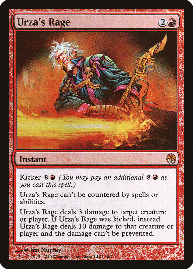 Urza's Rage [Duel Decks: Phyrexia vs. the Coalition] MTG Single Magic: The Gathering | Red Claw Gaming