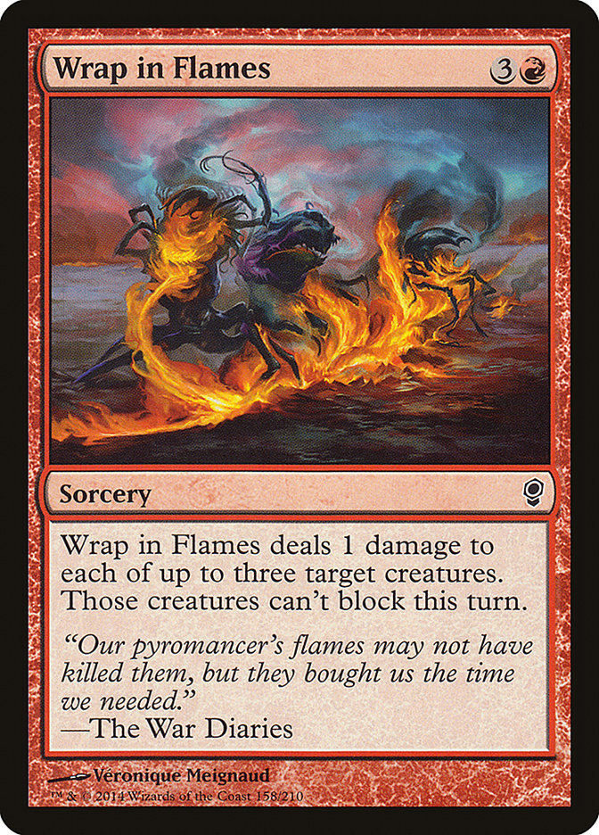 Wrap in Flames [Conspiracy] MTG Single Magic: The Gathering | Red Claw Gaming