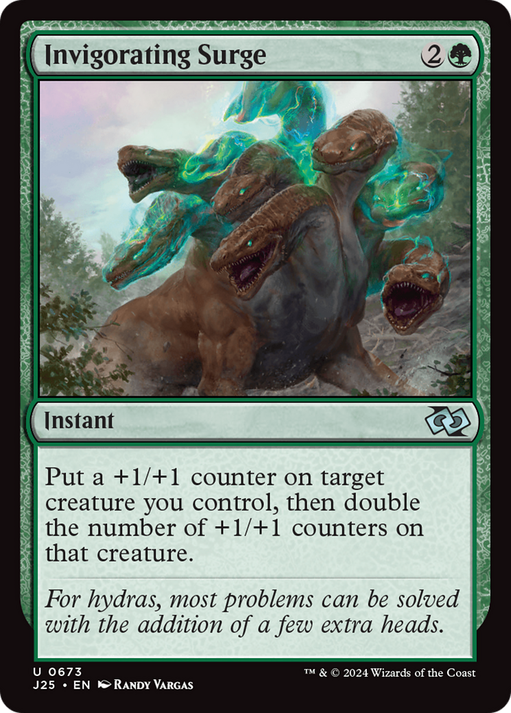 Invigorating Surge [Foundations Jumpstart] MTG Single Magic: The Gathering | Red Claw Gaming