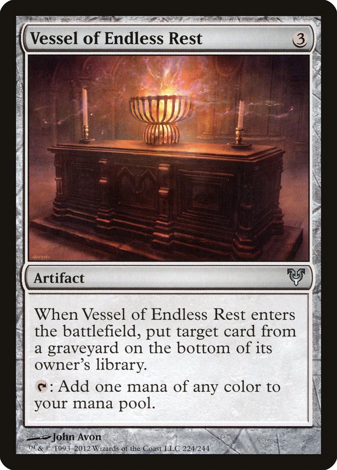 Vessel of Endless Rest [Avacyn Restored] MTG Single Magic: The Gathering | Red Claw Gaming