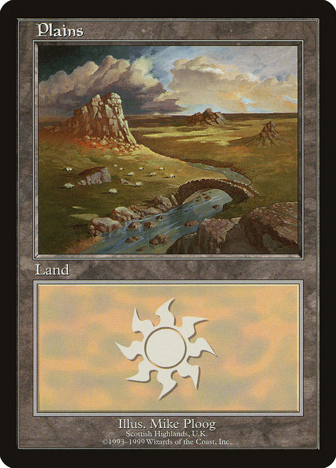 Plains (4) [European Land Program] MTG Single Magic: The Gathering | Red Claw Gaming