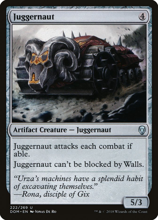 Juggernaut [Dominaria] MTG Single Magic: The Gathering | Red Claw Gaming