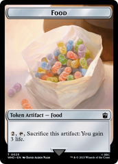 Soldier // Food (0025) Double-Sided Token [Doctor Who Tokens] MTG Single Magic: The Gathering | Red Claw Gaming