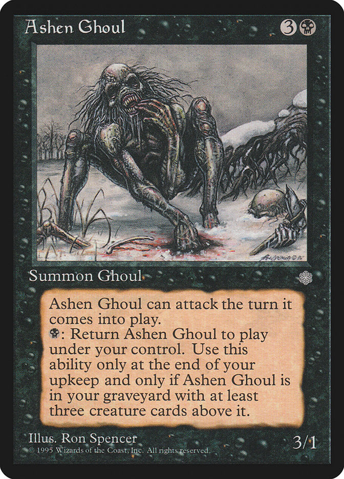 Ashen Ghoul [Ice Age] MTG Single Magic: The Gathering | Red Claw Gaming