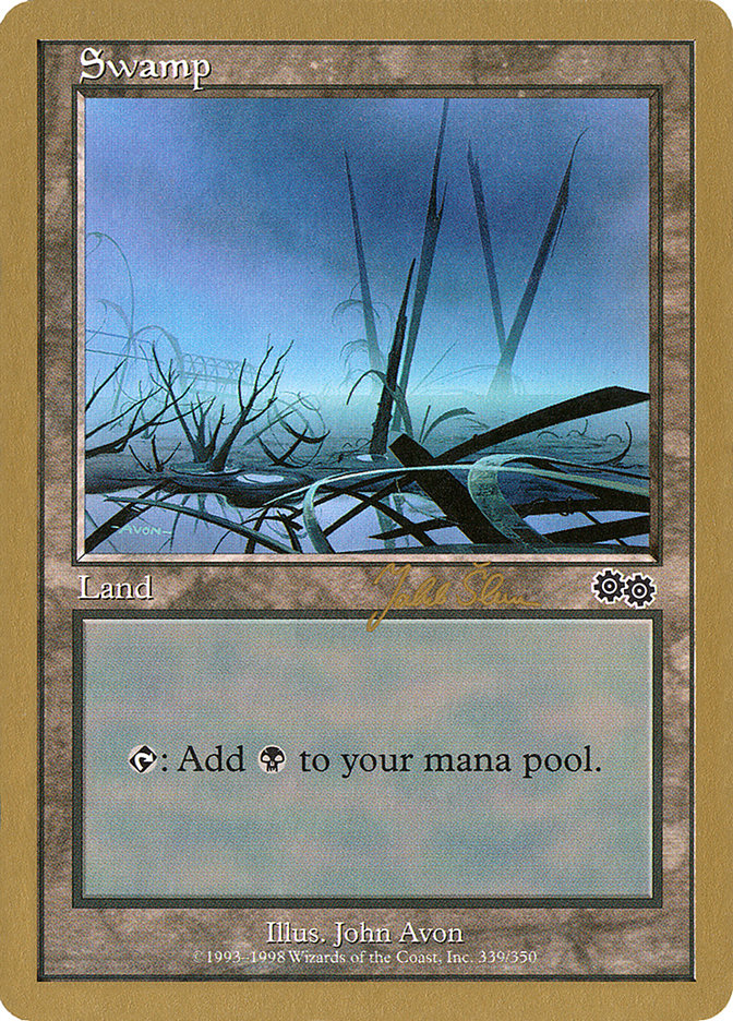 Swamp (js339) (Jakub Slemr) [World Championship Decks 1999] MTG Single Magic: The Gathering | Red Claw Gaming