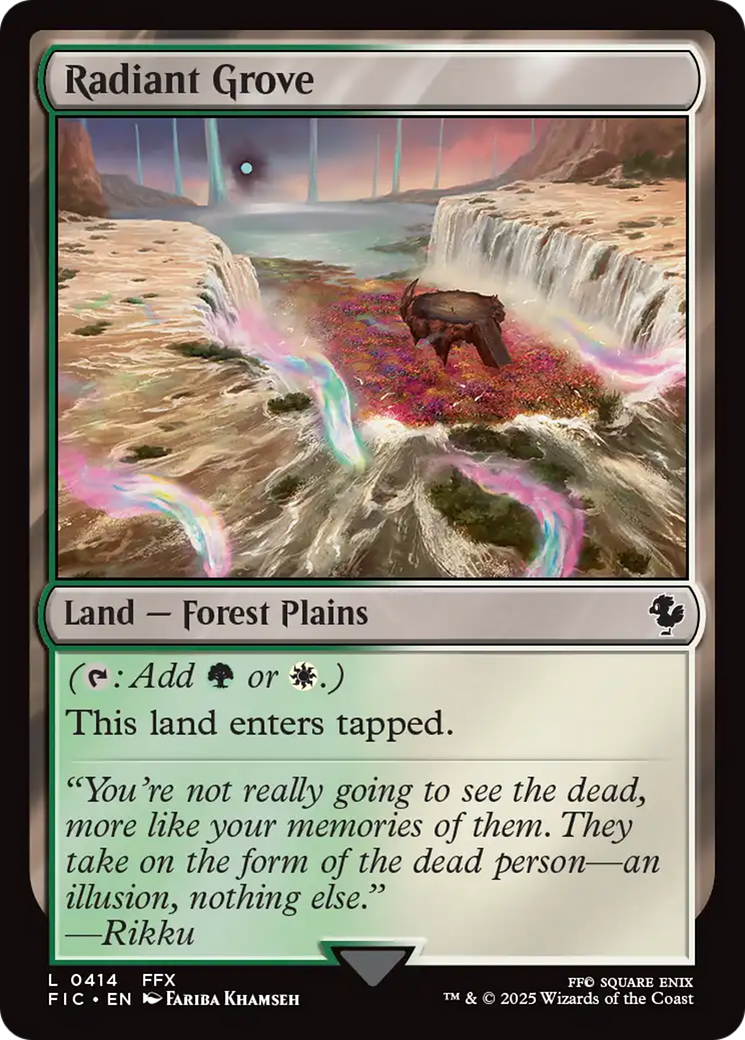 Radiant Grove [FINAL FANTASY Commander] MTG Single Magic: The Gathering | Red Claw Gaming