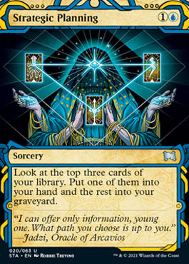 Strategic Planning (Foil Etched) [Strixhaven: Mystical Archive] MTG Single Magic: The Gathering | Red Claw Gaming