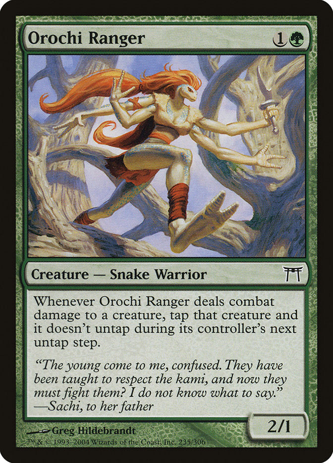 Orochi Ranger [Champions of Kamigawa] MTG Single Magic: The Gathering | Red Claw Gaming