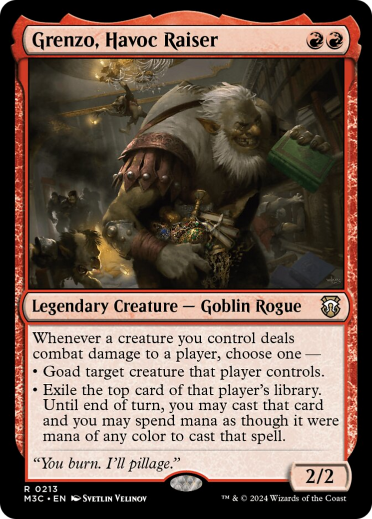 Grenzo, Havoc Raiser [Modern Horizons 3 Commander] MTG Single Magic: The Gathering | Red Claw Gaming