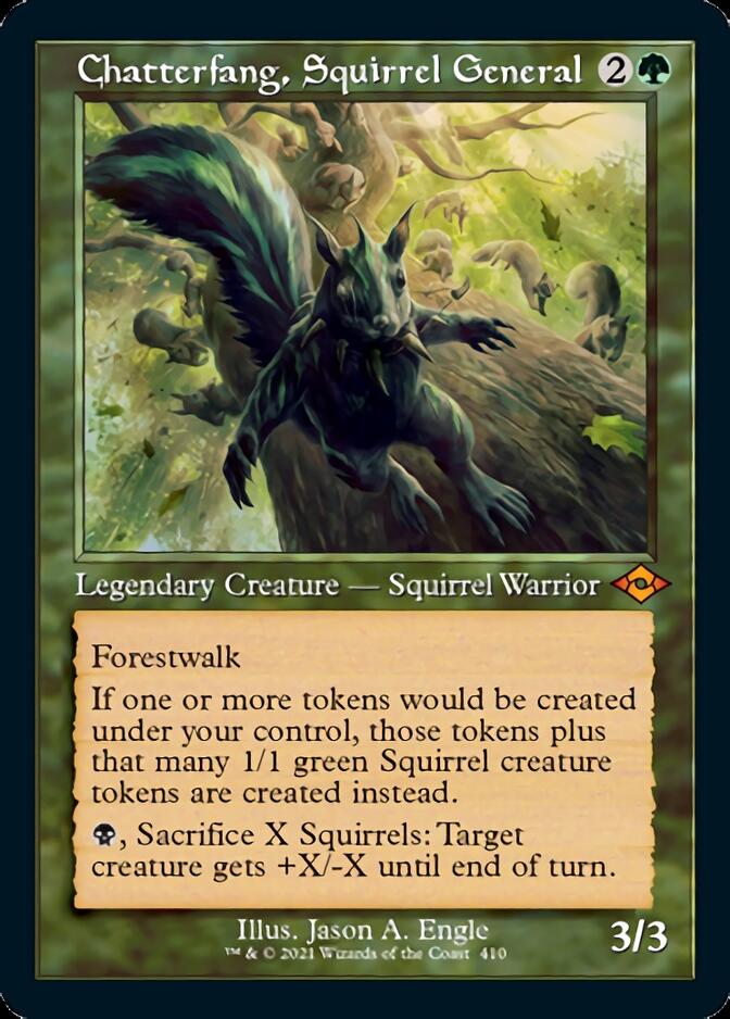 Chatterfang, Squirrel General (Retro) [Modern Horizons 2] MTG Single Magic: The Gathering | Red Claw Gaming
