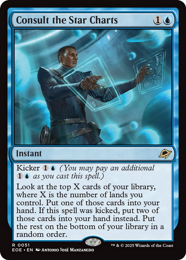 Consult the Star Charts [Edge of Eternities] MTG Single Magic: The Gathering | Red Claw Gaming