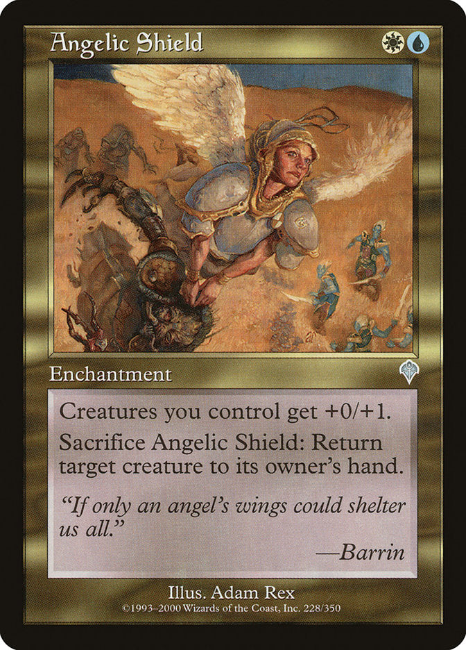 Angelic Shield [Invasion] MTG Single Magic: The Gathering | Red Claw Gaming