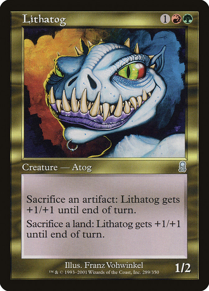 Lithatog [Odyssey] MTG Single Magic: The Gathering | Red Claw Gaming