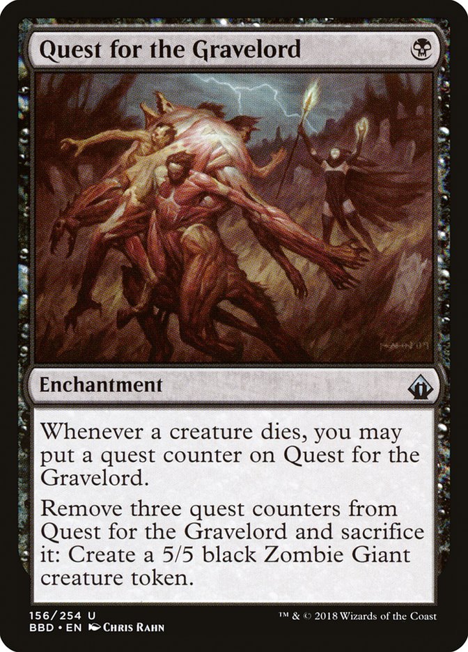 Quest for the Gravelord [Battlebond] MTG Single Magic: The Gathering | Red Claw Gaming