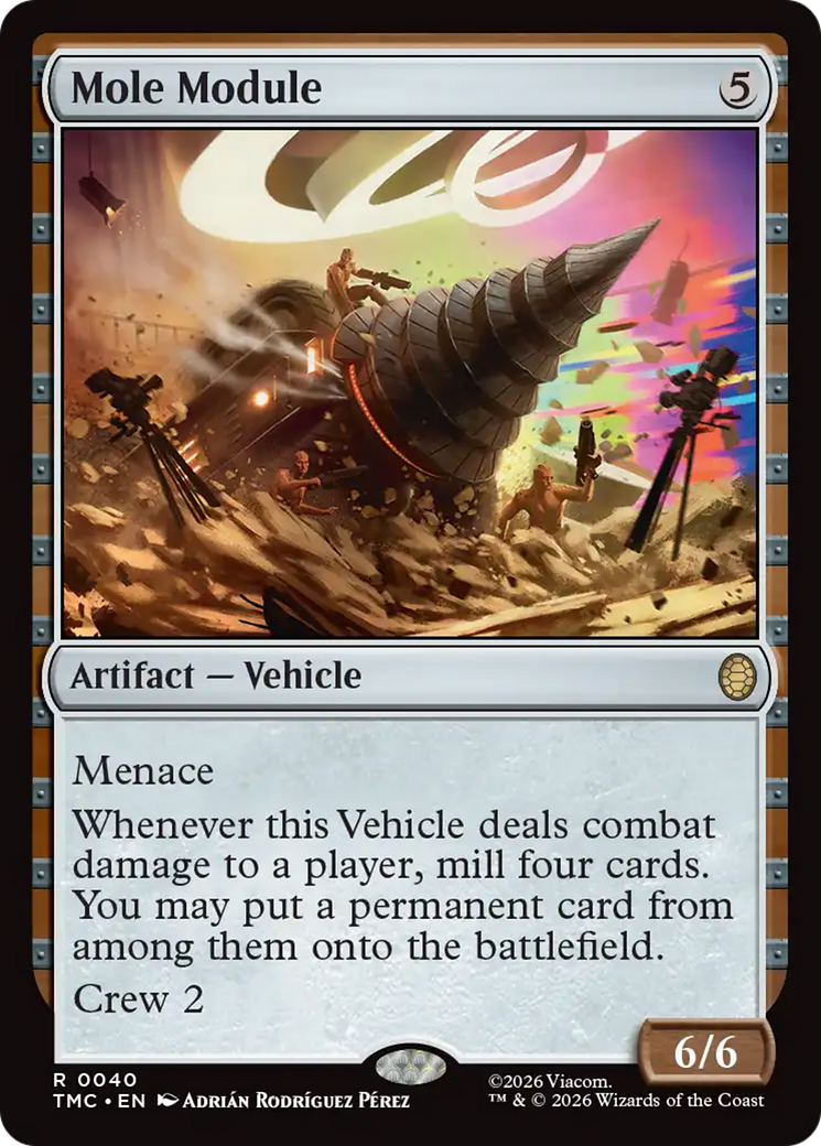 Mole Module [Teenage Mutant Ninja Turtles Commander] MTG Single Magic: The Gathering | Red Claw Gaming